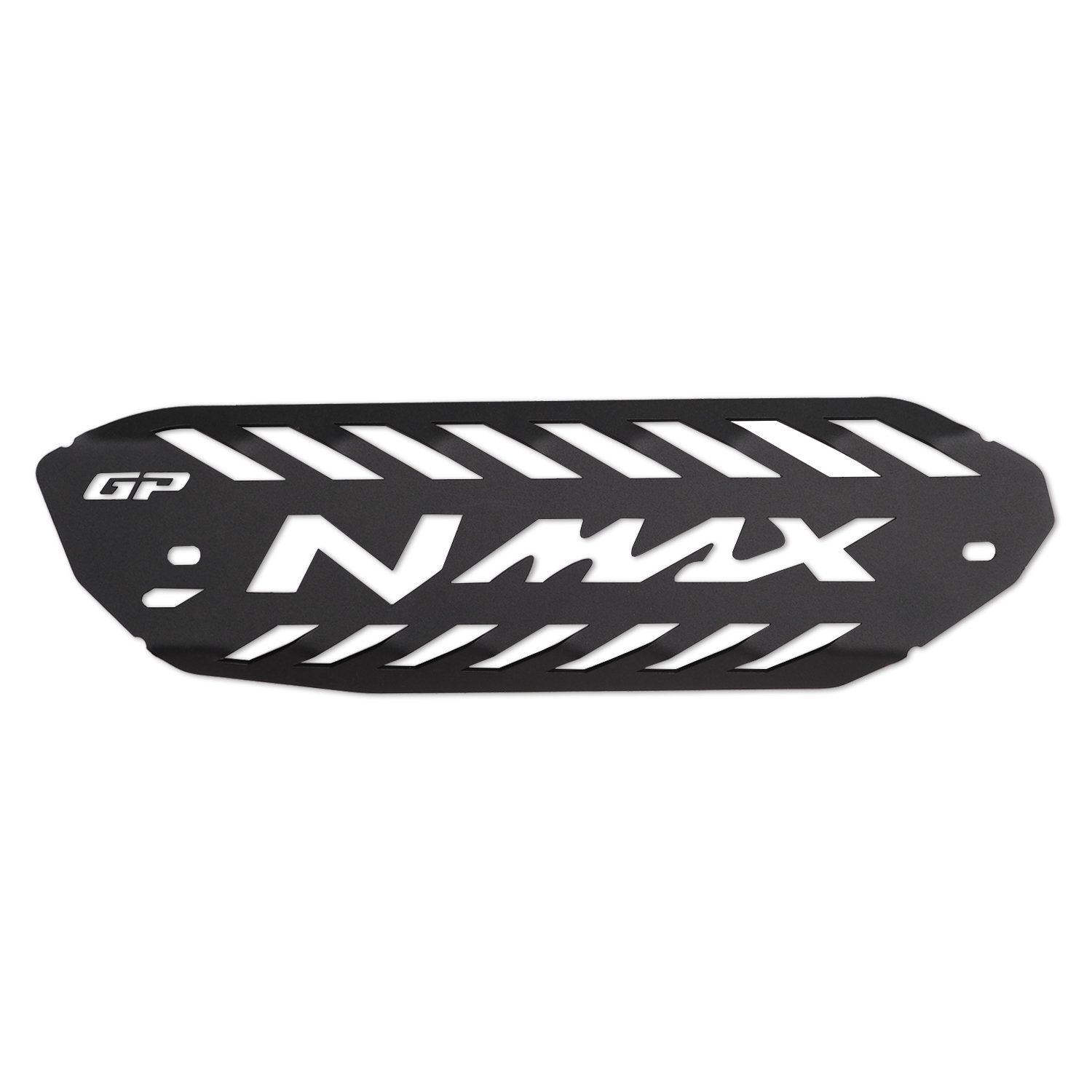 GP Kompozit Yamaha NMAX 125 / 155 2021-2025 Uyumlu Egzoz Koruma Kapağı Siyah