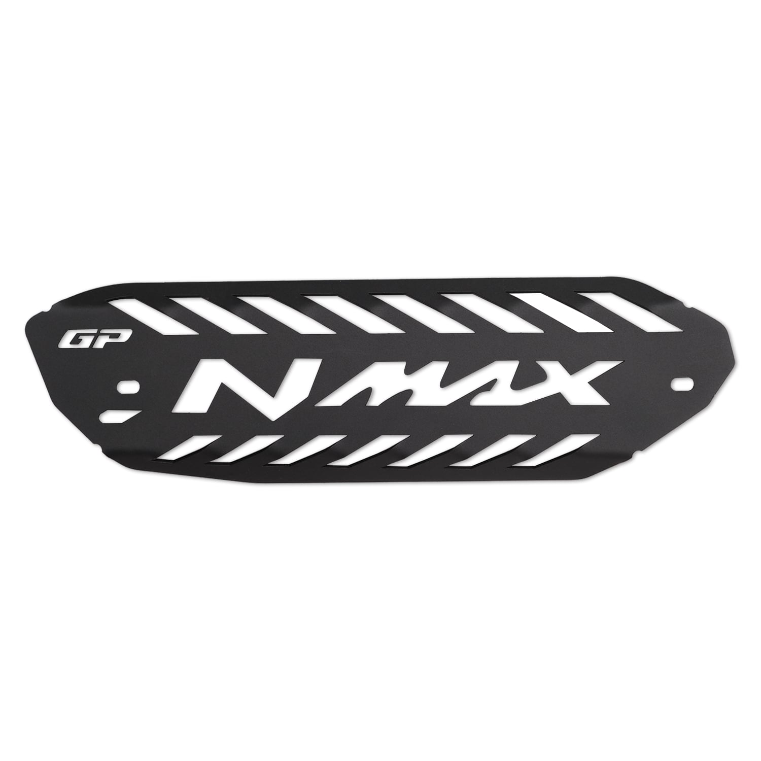 GP Kompozit Yamaha NMAX 125 / 155 2021-2026 Uyumlu Egzoz Koruma Kapağı Siyah