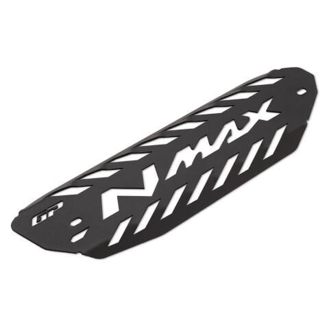 GP Kompozit Yamaha NMAX 125 / 155 2021-2026 Uyumlu Egzoz Koruma Kapağı Siyah