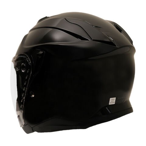 GP Kompozit MKS009-GB Şeffaf Vizörlü Motosiklet Yarım Kask