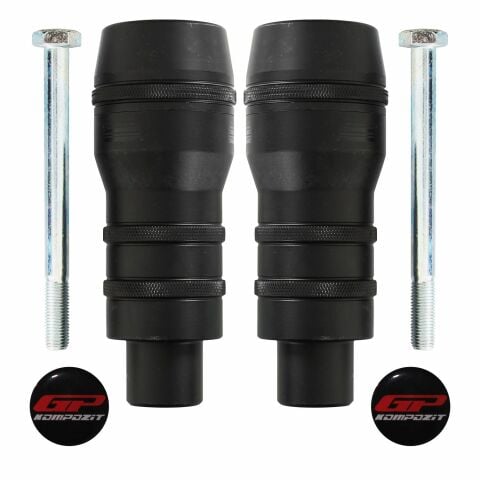 GP Kompozit Yamaha MT-09 2013-2020 Uyumlu Motor Koruma Takozu Siyah