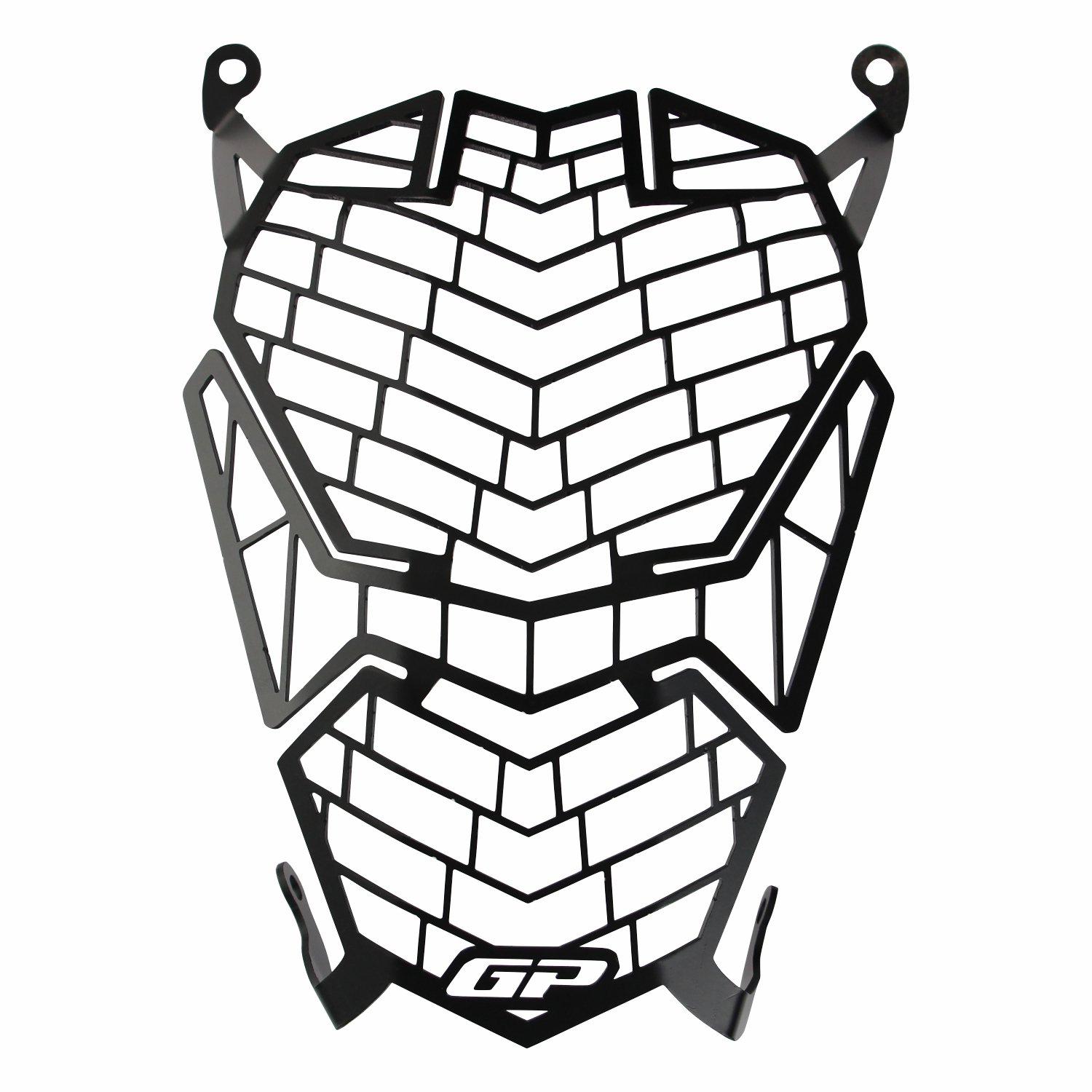 GP Kompozit CF Moto 250 NK 2023-2026 Uyumlu Far Koruma Siyah