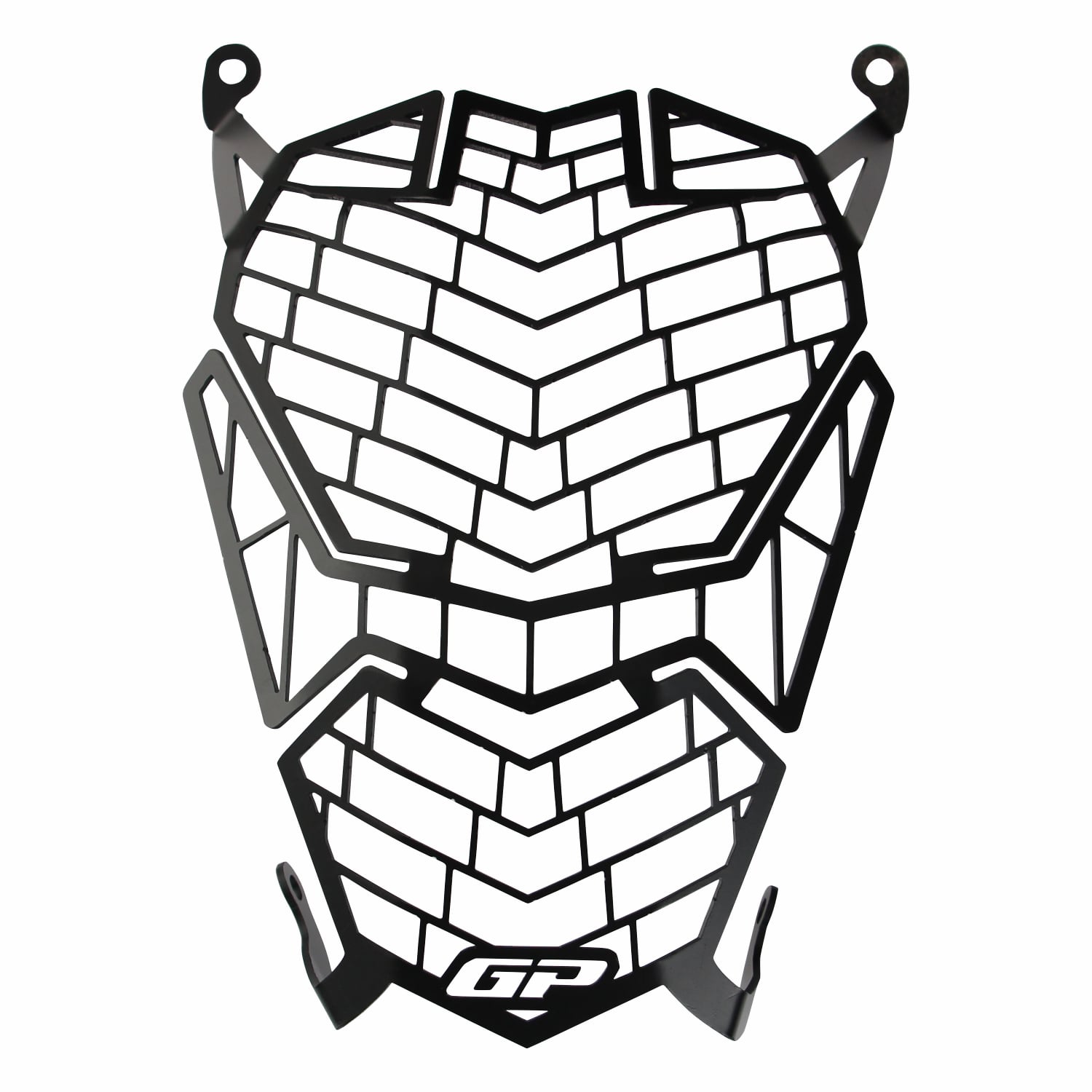 GP Kompozit CF Moto 250 NK 2023-2026 Uyumlu Far Koruma Siyah