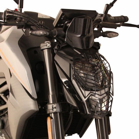 GP Kompozit CF Moto 250 NK 2023-2026 Uyumlu Far Koruma Siyah