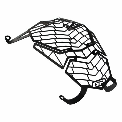 GP Kompozit CF Moto 250 NK 2023-2026 Uyumlu Far Koruma Siyah