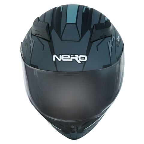 GP NERO MKS003-MBB1G Güneş Vizörlü Şeffaf Full Face Motosiklet Kaskı