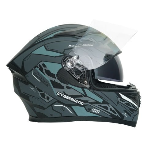 GP NERO MKS003-MBB1G Güneş Vizörlü Şeffaf Full Face Motosiklet Kaskı