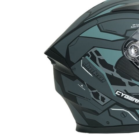 GP NERO MKS003-MBB1G Güneş Vizörlü Şeffaf Full Face Motosiklet Kaskı