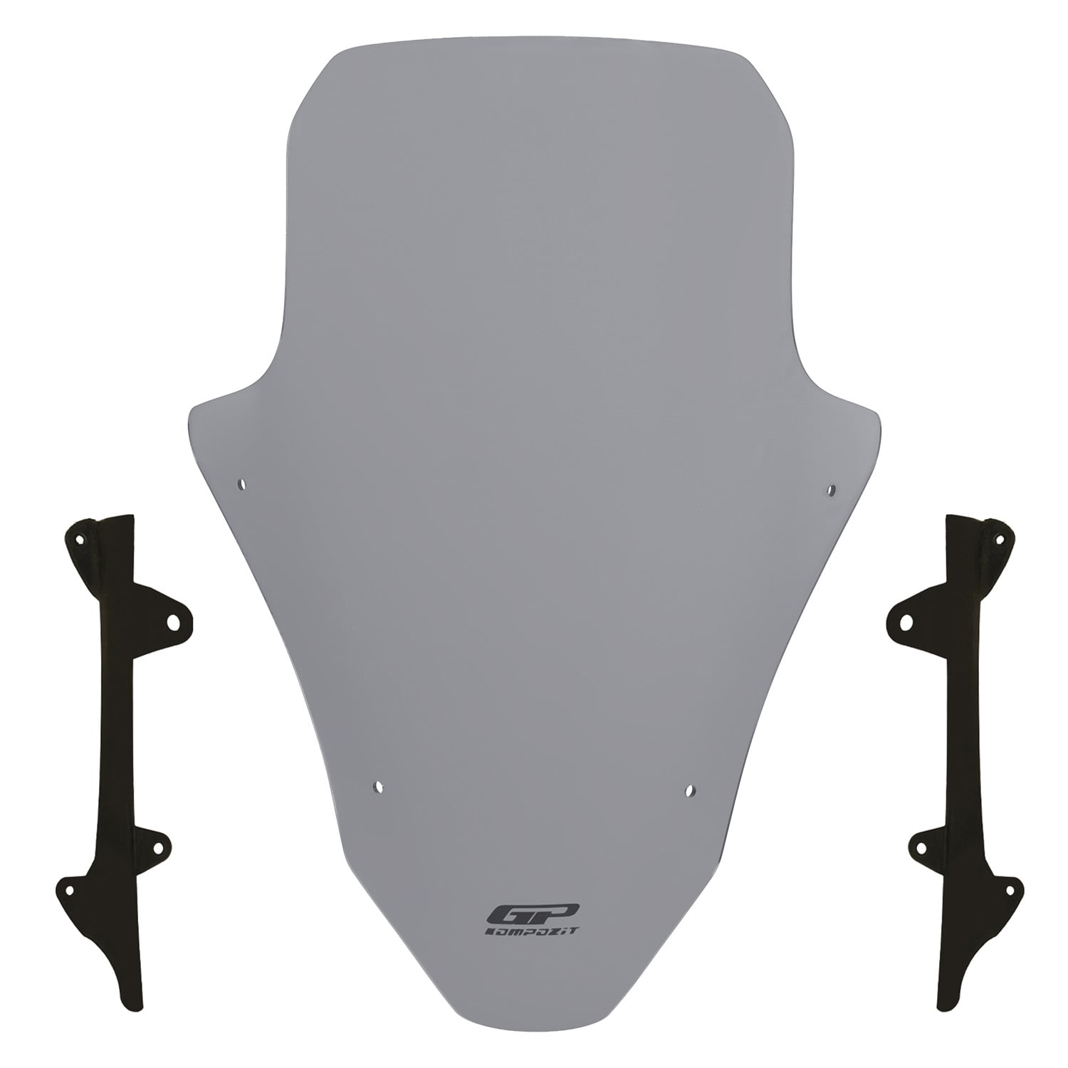 GP Kompozit Honda PCX 125 2025-2026 Uyumlu Ön Cam Gri