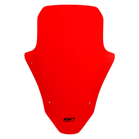 GP Kompozit Honda PCX 125 2025-2026 Uyumlu Ön Cam Kırmızı