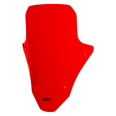 GP Kompozit Honda PCX 125 2025-2026 Uyumlu Ön Cam Kırmızı