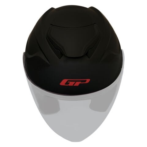 GP Kompozit MKS009-MB Şeffaf Vizörlü Motosiklet Yarım Kask
