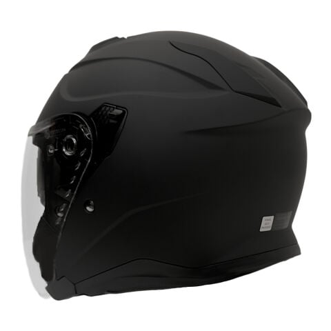 GP Kompozit MKS009-MB Şeffaf Vizörlü Motosiklet Yarım Kask