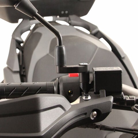 GP Kompozit Honda ADV 350 2023-2026 Uyumlu Ayna Genişletme Siyah