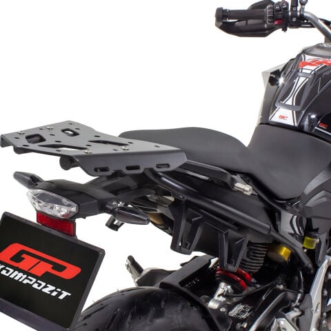 GP Kompozit BMW F 900 XR 2020-2026 Uyumlu Çanta Demiri Siyah