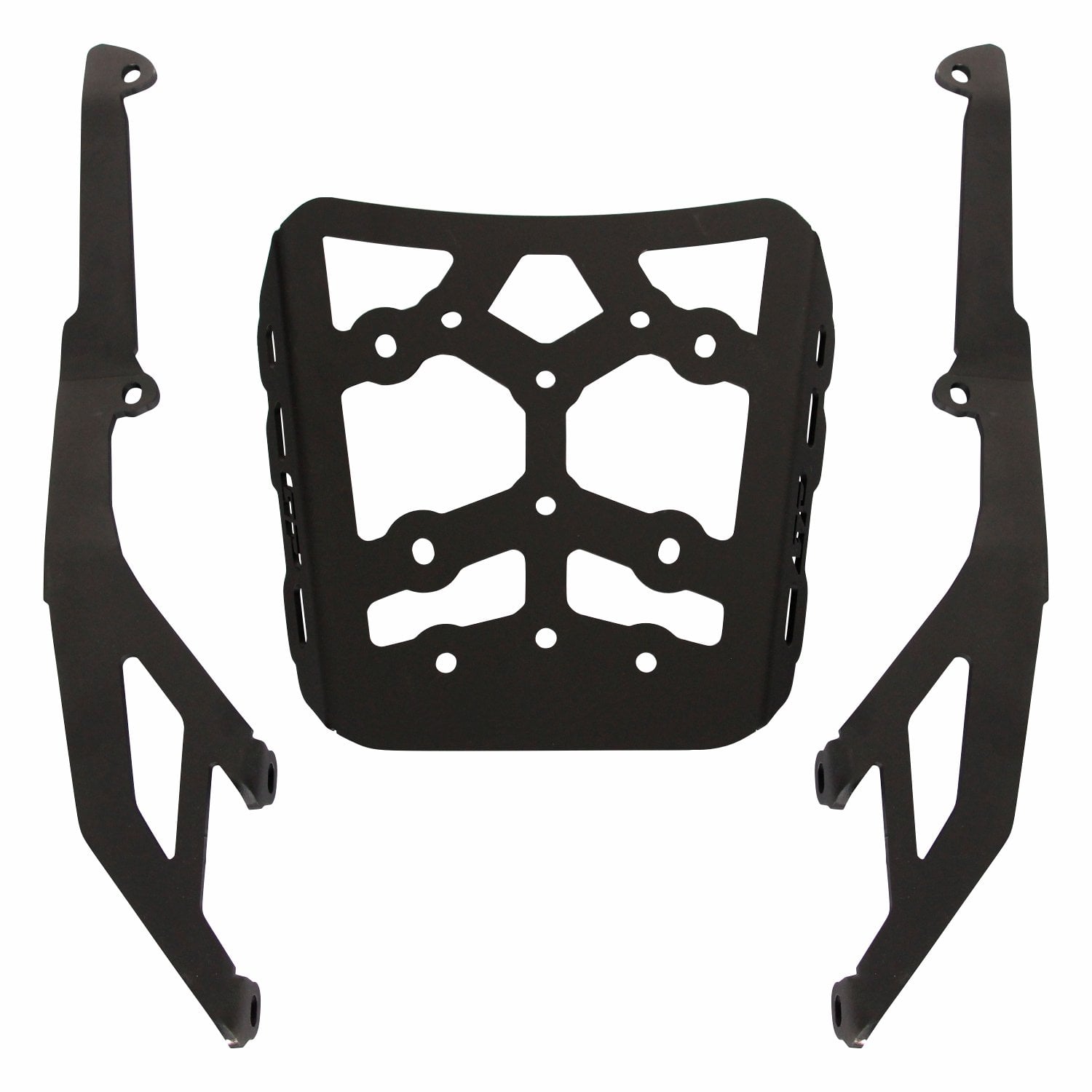 GP Kompozit KTM Duke 250 / 390 2024-2026 Uyumlu Arka Çanta Demiri Siyah