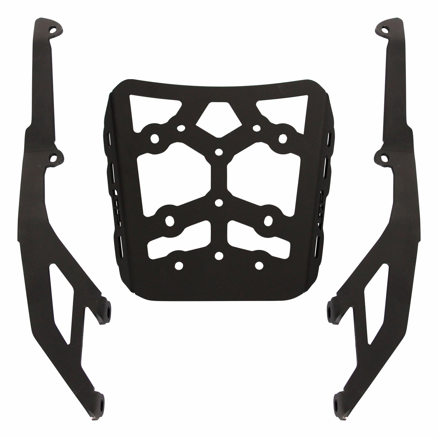 GP Kompozit KTM Duke 250 / 390 2024-2026 Uyumlu Arka Çanta Demiri Siyah