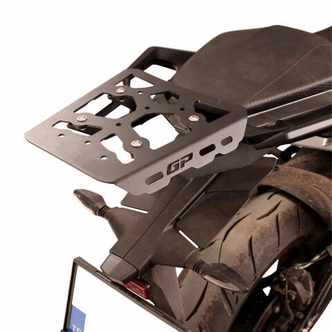 GP Kompozit KTM Duke 250 / 390 2024-2026 Uyumlu Arka Çanta Demiri Siyah