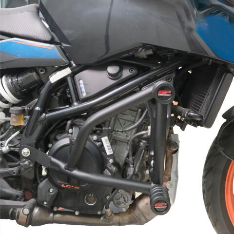 GP Kompozit KTM Duke 125 / 250 / 390 2024-2026 Uyumlu Motor Koruma Demiri Siyah