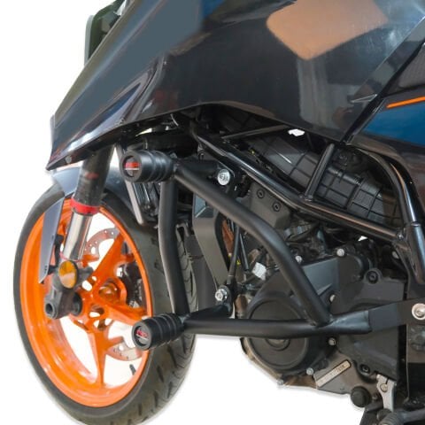 GP Kompozit KTM Duke 125 / 250 / 390 2024-2026 Uyumlu Motor Koruma Demiri Siyah
