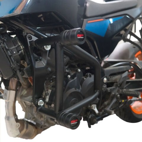 GP Kompozit KTM Duke 125 / 250 / 390 2024-2025 Uyumlu Motor Koruma Demiri Siyah