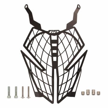 GP Kompozit KTM Duke 250 2024 Uyumlu Far Koruma Siyah