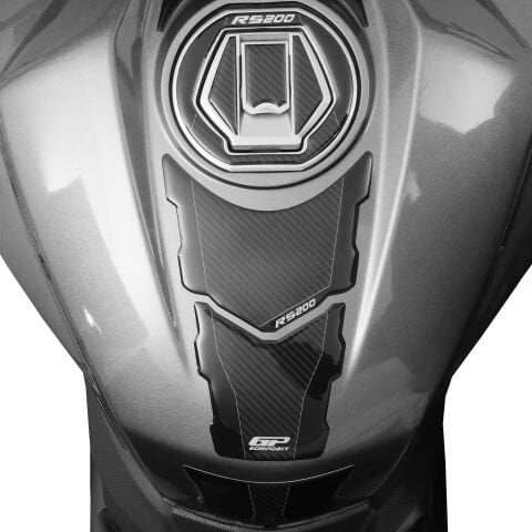 GP Kompozit Bajaj Pulsar RS 200 2015-2024 Uyumlu Tank Pad Seti Karbon