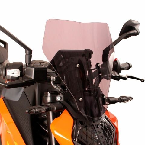 GP Kompozit KTM Duke 250 2024-2026 Uyumlu Ön Cam Siyah