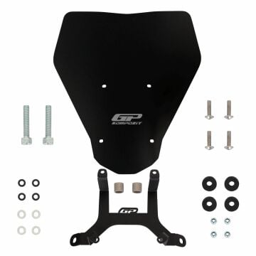 GP Kompozit KTM Duke 250 2024 Uyumlu Ön Cam Siyah
