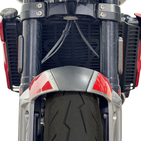 GP Kompozit RDY02 Triumph Trident 660 2021-2025 Uyumlu Radyatör Koruma Siyah