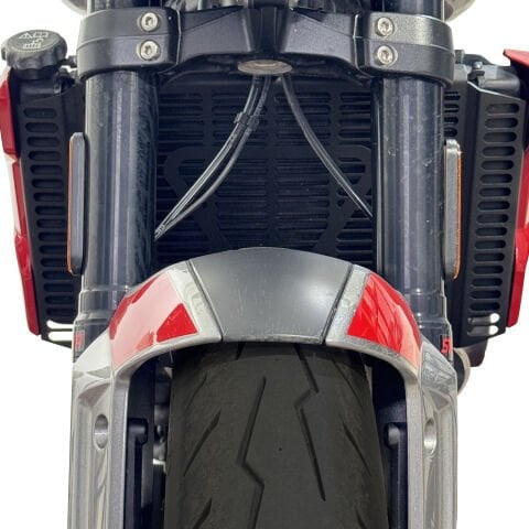 GP Kompozit Triumph Trident 660 2021-2025 Uyumlu Radyatör Koruma Siyah