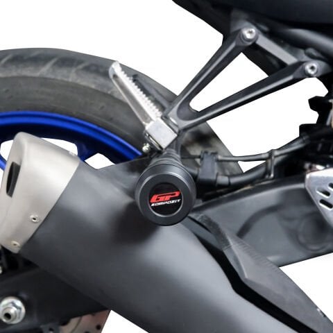 GP Kompozit Yamaha MT-25 2015-2026 Uyumlu Egzoz Koruma Takozu Siyah