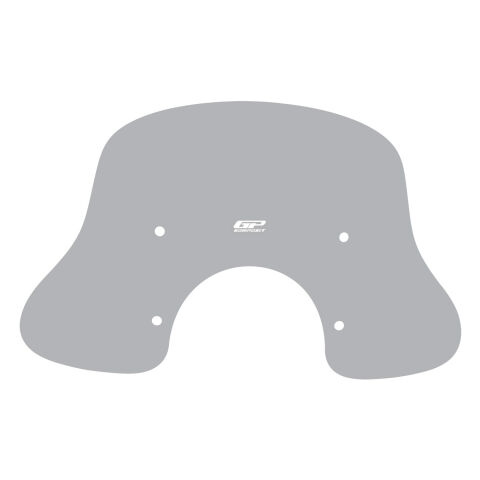 GP Kompozit Vespa GTS 300 / 150 Universal Uyumlu Ön Cam Gri