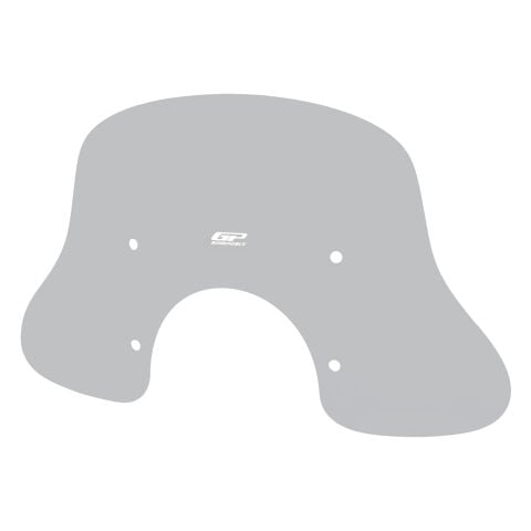 GP Kompozit Vespa GTS 300 / 150 Universal Uyumlu Ön Cam Gri