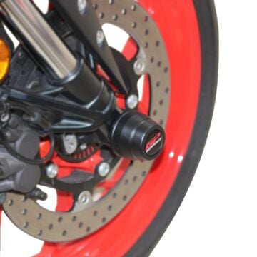GP Kompozit Yamaha MT-25 2015-2024 Uyumlu Ön ve Arka Aks Koruma Takozu Seti Siyah