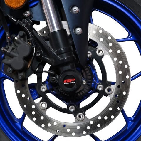 GP Kompozit Yamaha MT-25 2015-2026 Uyumlu Ön ve Arka Aks Koruma Takozu Seti Siyah