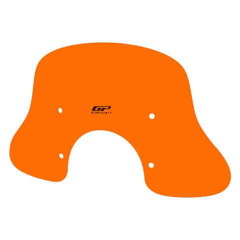 GP Kompozit Vespa GTS 300 / 150 Universal Uyumlu Ön Cam Turuncu