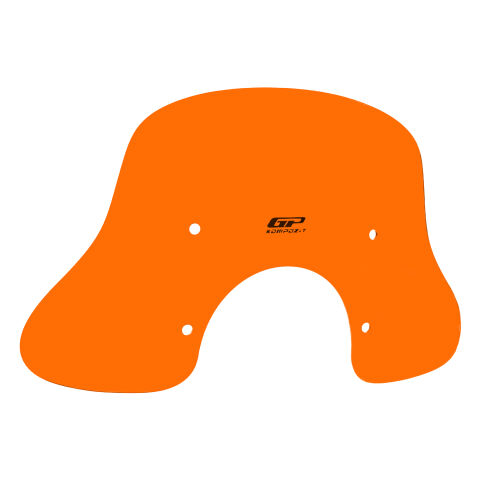 GP Kompozit Vespa GTS 300 / 150 Universal Uyumlu Ön Cam Turuncu
