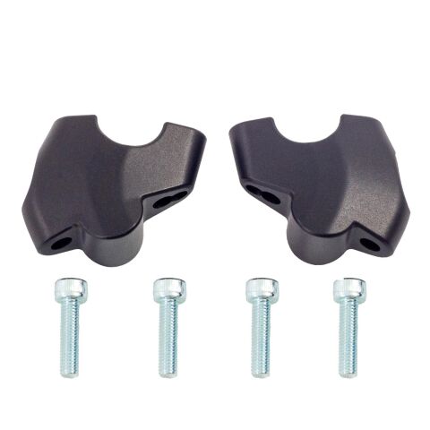 GP Kompozit KTM 250 / 390 Adventure 2020-2024 Uyumlu Gidon Yükseltme 26mm Siyah