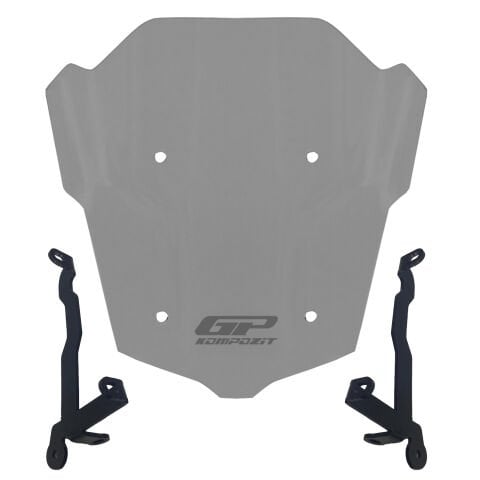 GP Kompozit Honda CB650R E-CLUTCH 2025 Uyumlu Kısa Ön Cam Füme