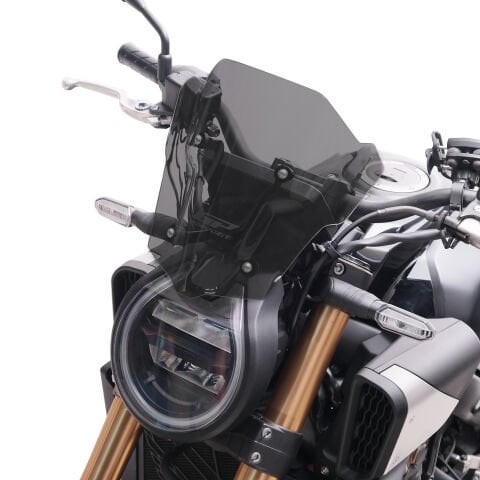 GP Kompozit Honda CB650R E-CLUTCH 2025-2026 Uyumlu Kısa Ön Cam Füme