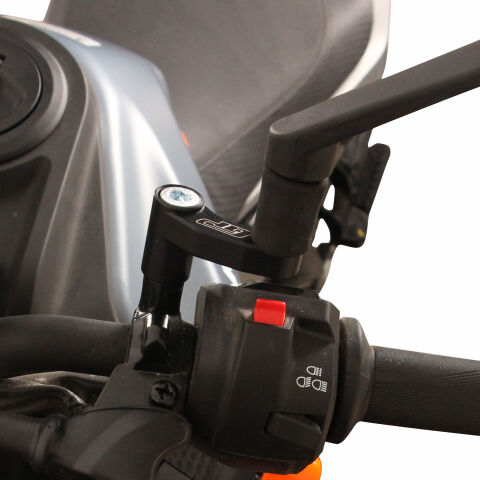 GP Kompozit KTM Duke 250 2024-2026 Uyumlu Ayna Genişletme Siyah