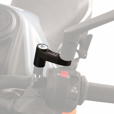 GP Kompozit KTM Duke 250 2024-2026 Uyumlu Ayna Genişletme Siyah