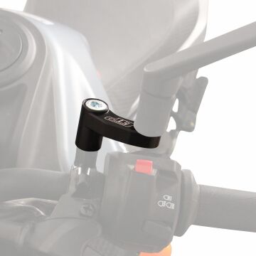 GP Kompozit KTM Duke 250 2024 Uyumlu Ayna Genişletme Siyah