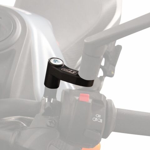 GP Kompozit KTM Duke 250 2024-2026 Uyumlu Ayna Genişletme Siyah