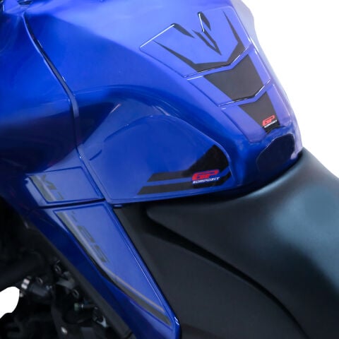 GP Kompozit Yamaha MT-25 2020-2026 Uyumlu Tank Pad Seti Mavi