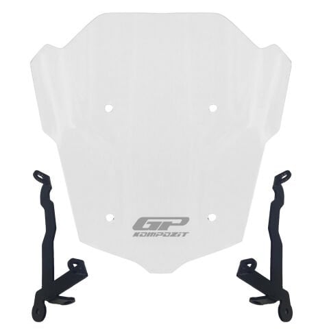 GP Kompozit Honda CB650R E-CLUTCH 2025-2026 Uyumlu Kısa Ön Cam Şeffaf