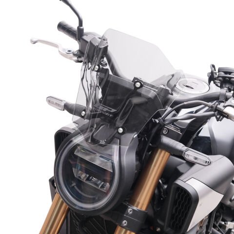 GP Kompozit Honda CB650R E-CLUTCH 2025-2026 Uyumlu Kısa Ön Cam Şeffaf