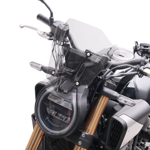 GP Kompozit Honda CB650R E-CLUTCH 2025-2026 Uyumlu Kısa Ön Cam Şeffaf
