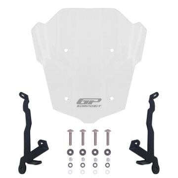 GP Kompozit Honda CB650R E-CLUTCH 2025 Uyumlu Kısa Ön Cam Şeffaf